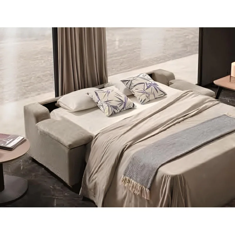 Sofa bed Julia fabric of your choice with matress 120-140-160 x 200cm