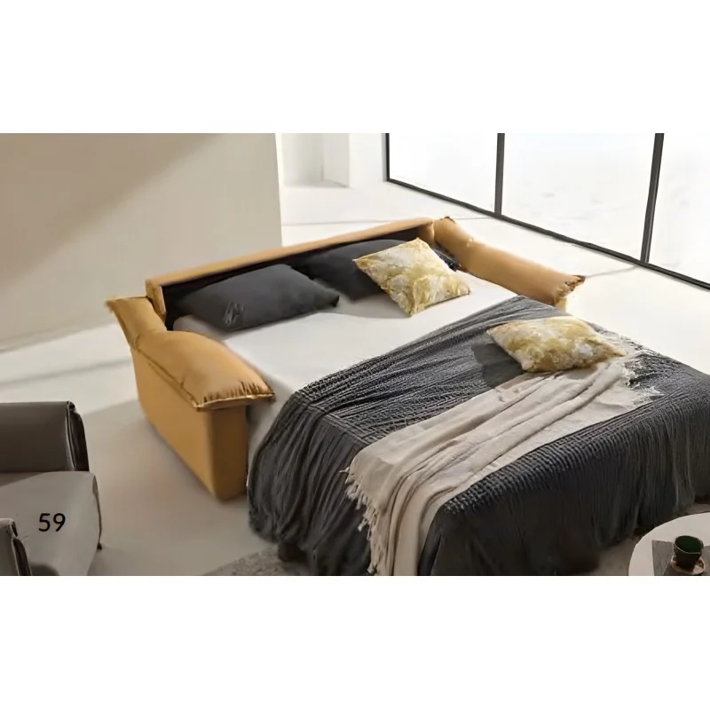 Sofa bed Pausa fabric of your choice with matress 120-140-160 x 200cm