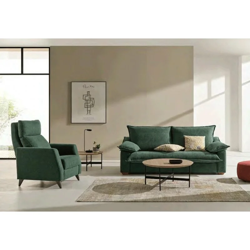 Sofa bed Pausa fabric of your choice with matress 120-140-160 x 200cm