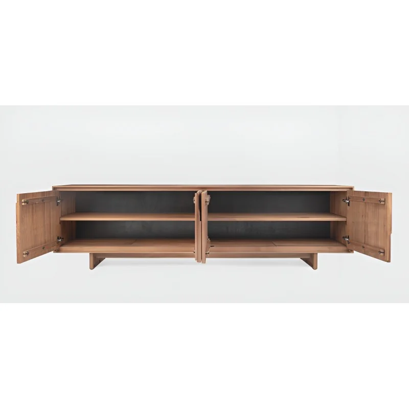 Μπουφές Mia με 4 πόρτες από μασίφ ξύλο teak 210 x 45 x 60cm