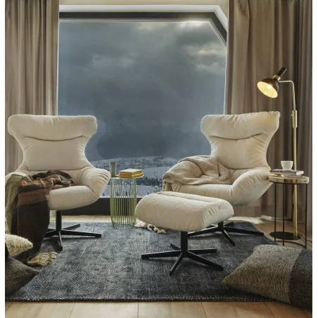 Swivel armchair Lungo by Studio Szpunar your's choice fabric 87x86x106
