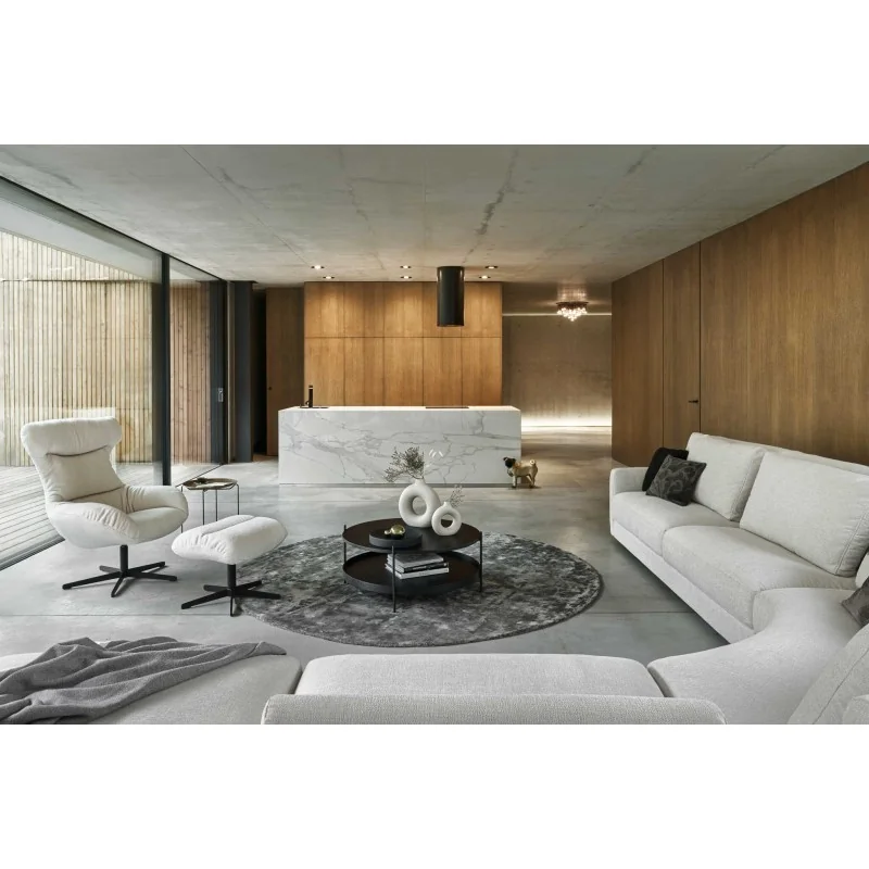Swivel armchair Lungo by Studio Szpunar your's choice fabric 87x86x106