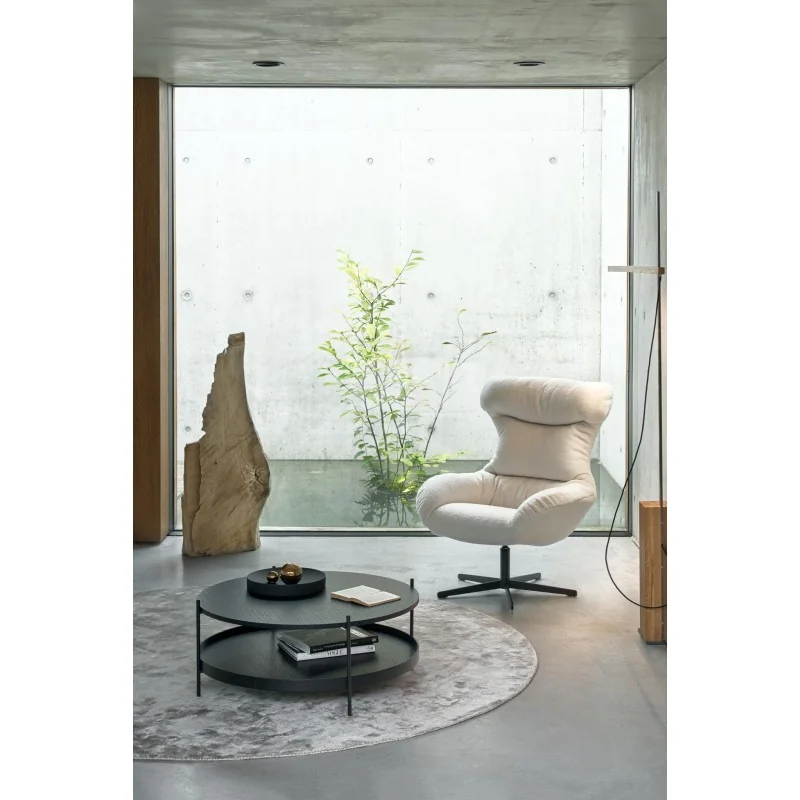 Swivel armchair Lungo by Studio Szpunar your's choice fabric 87x86x106