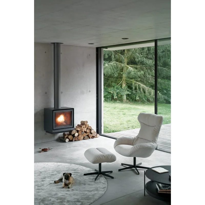 Swivel armchair Lungo by Studio Szpunar your's choice fabric 87x86x106