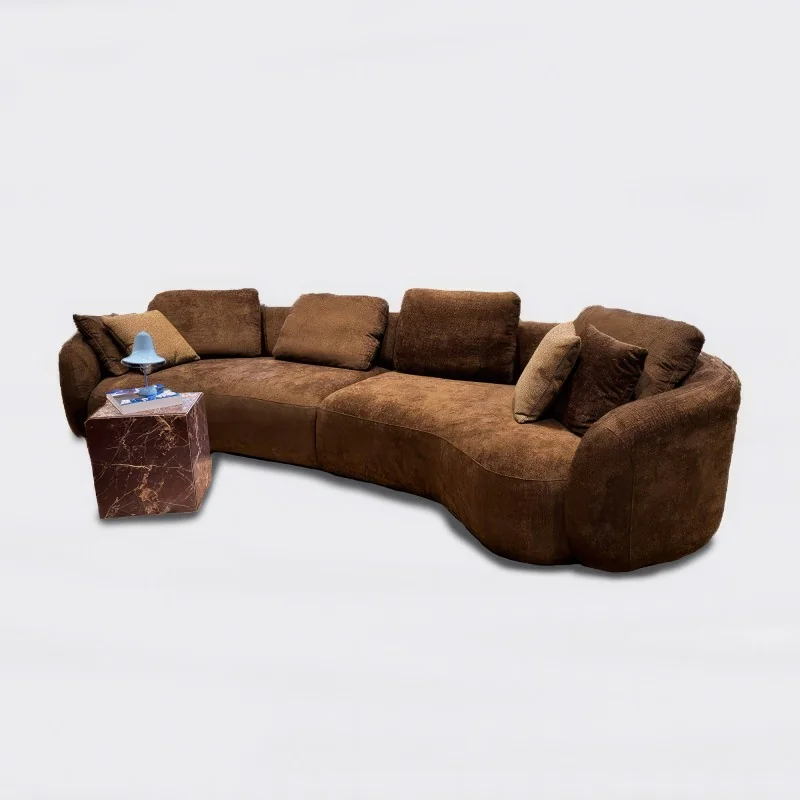 Sofa Domani Curved edges 45º by E.Marti 5-6 seater 360x138 & 410x170cm