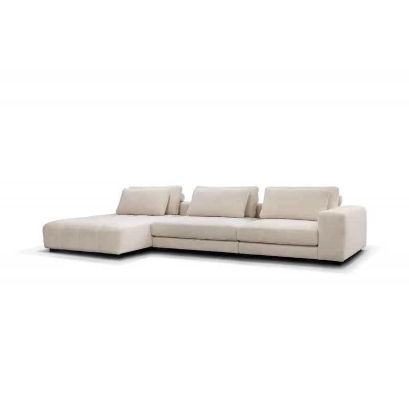 Corner sofa modular Bella Vista U-shape 190 x 365-395-435 x 245-270cm