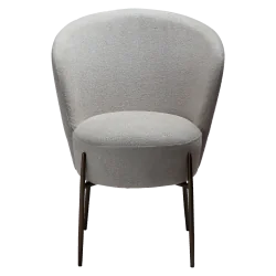 Chair Orbit by Amtorp design upholstered with boucle fabric 64x62x87cm