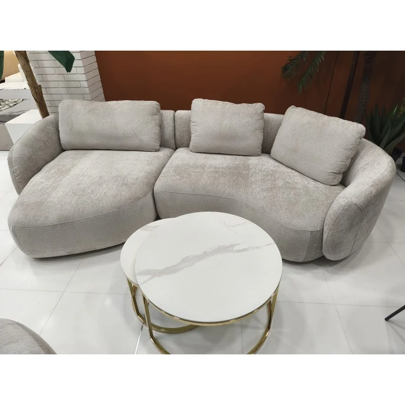 Corner Sofa Domani Curved 45º Chaisel by Enrique Marti 310 x 170cm