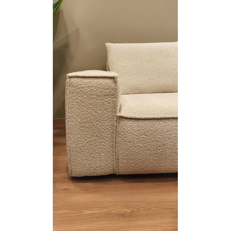 Καναπές γωνία Vellaro Open End με ενα μπράτσο 250-280-320 x 240cm