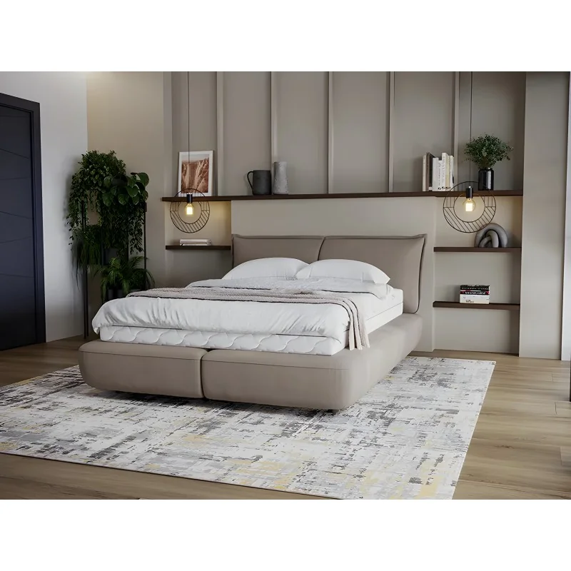 Bed Sofia with fabric of your choice for mattress 160 - 180 x 200cm