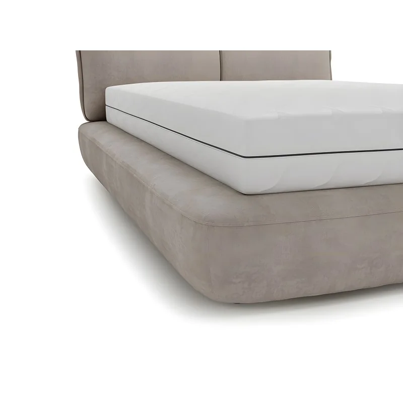 Bed Sofia with fabric of your choice for mattress 160 - 180 x 200cm