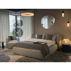 Bed Domani by E.Marti fabric of your choice for mattress 160-180x200cm