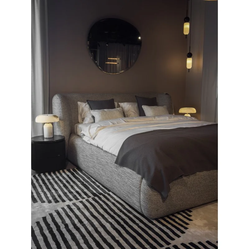 Bed Domani by E.Marti fabric of your choice for mattress 160-180x200cm