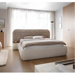 Bed Genesis with nightstands yours choice fabric mattress 160-180x200