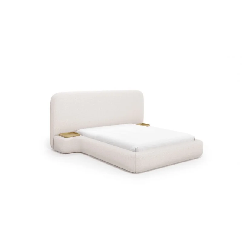 Bed Genesis with nightstands yours choice fabric mattress 160-180x200