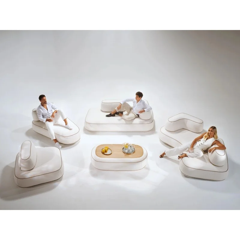 Coffee Table Skew by Karim Rashid in fabric of your choice 146x80x41cm