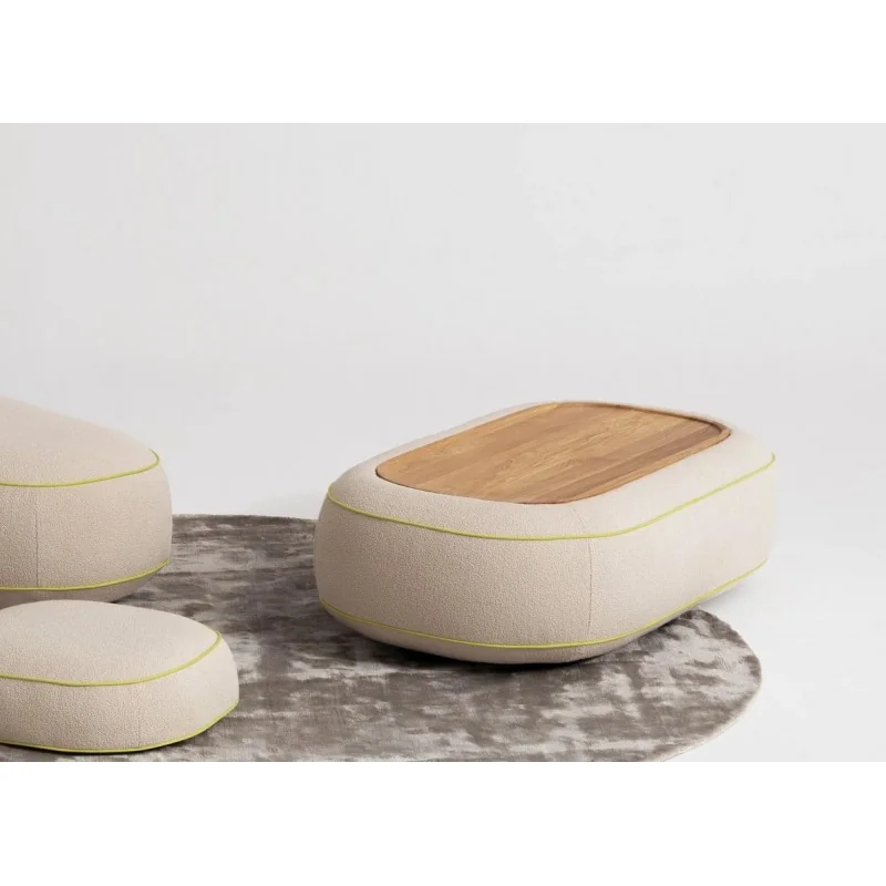 Coffee Table Skew by Karim Rashid in fabric of your choice 146x80x41cm