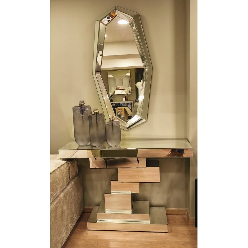 Console set with mirror Rocks Special Offer 120 x 33 x 80cm