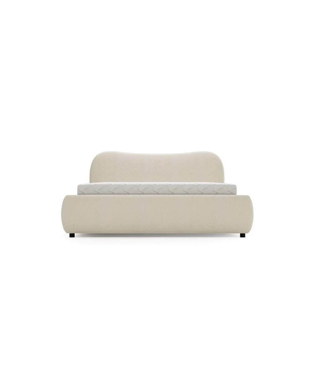 Bed Isla Gray with storage SPECIAL OFFER for mattress 160 x 200cm