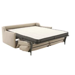 Sofa bed Athena SPECIAL OFFER in Greige color with matress 160 x 200cm