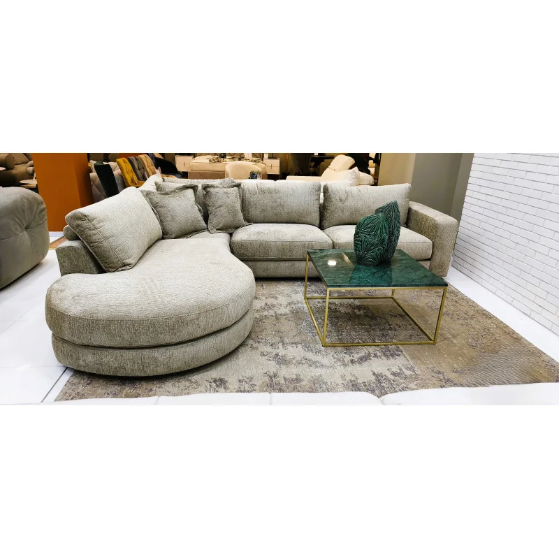 Γωνιακός Καναπές Drop Round Open End 315-335-350x260 & 350x350cm