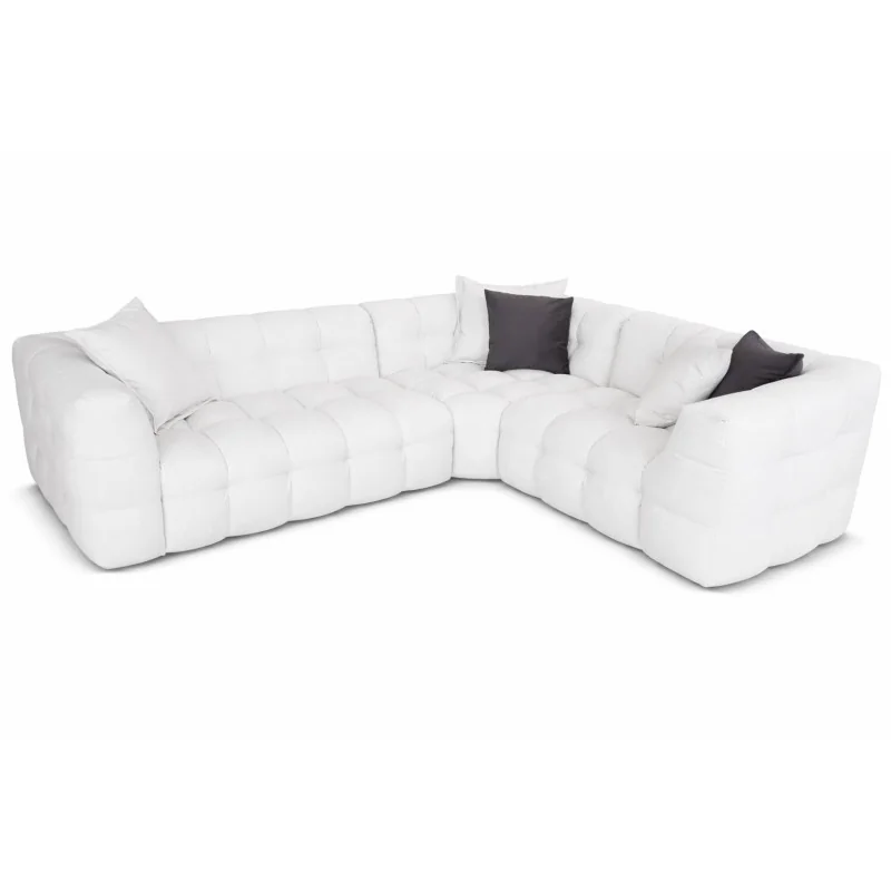 Corner sofa modular Michellin by Arik with 2 arms 322 x 322cm