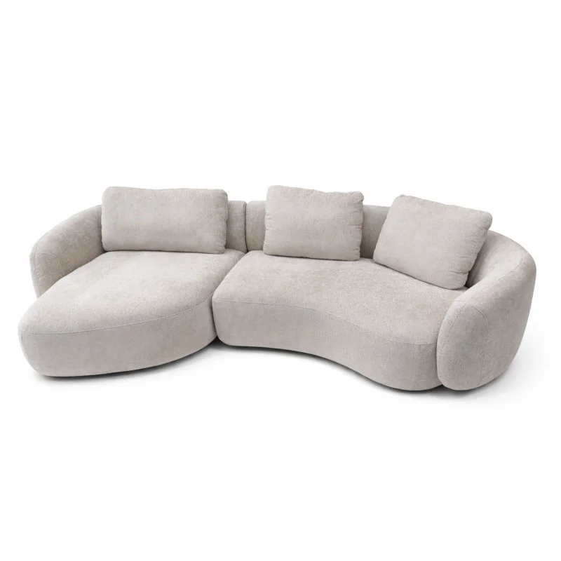 Corner Sofa Domani Curved 45º Chaisel by Enrique Marti 310 x 170cm