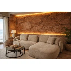Corner Sofa Domani Chaisel by Enrique Marti 250 - 280 - 320 x 170cm