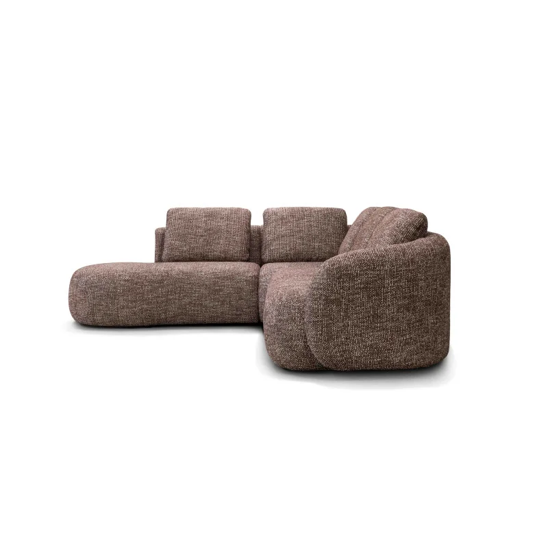 Corner sofa Domani open arm by Enrique Marti 256-292-328 x 256cm