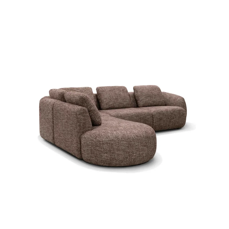 Corner sofa Domani open arm by Enrique Marti 256-292-328 x 256cm