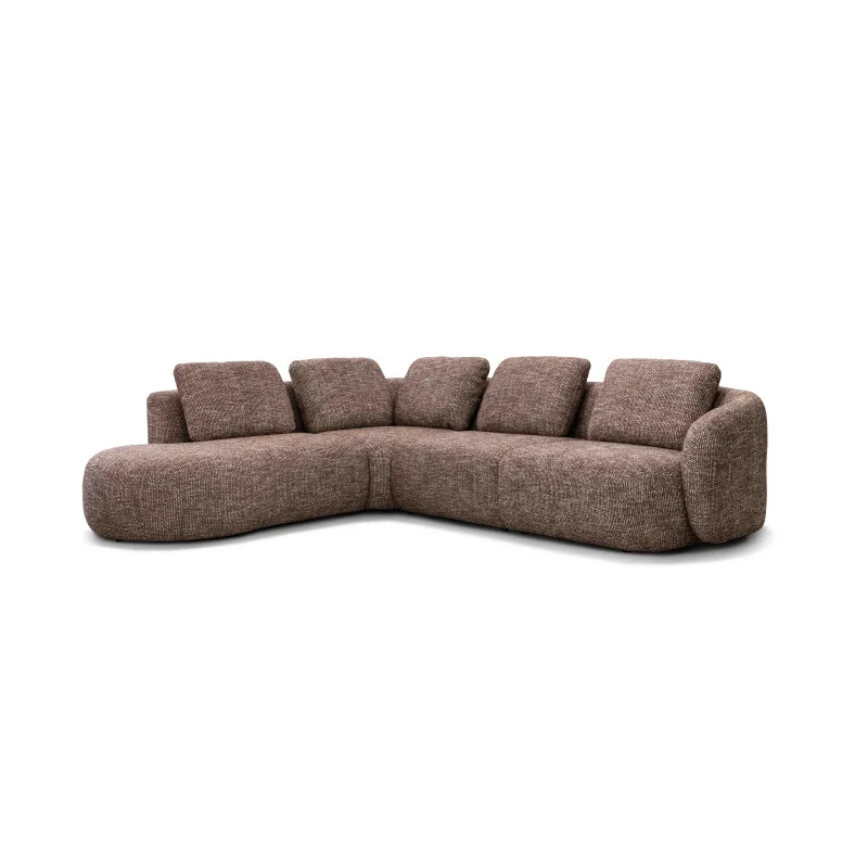 Corner sofa Domani open arm by Enrique Marti 256-292-328 x 256cm
