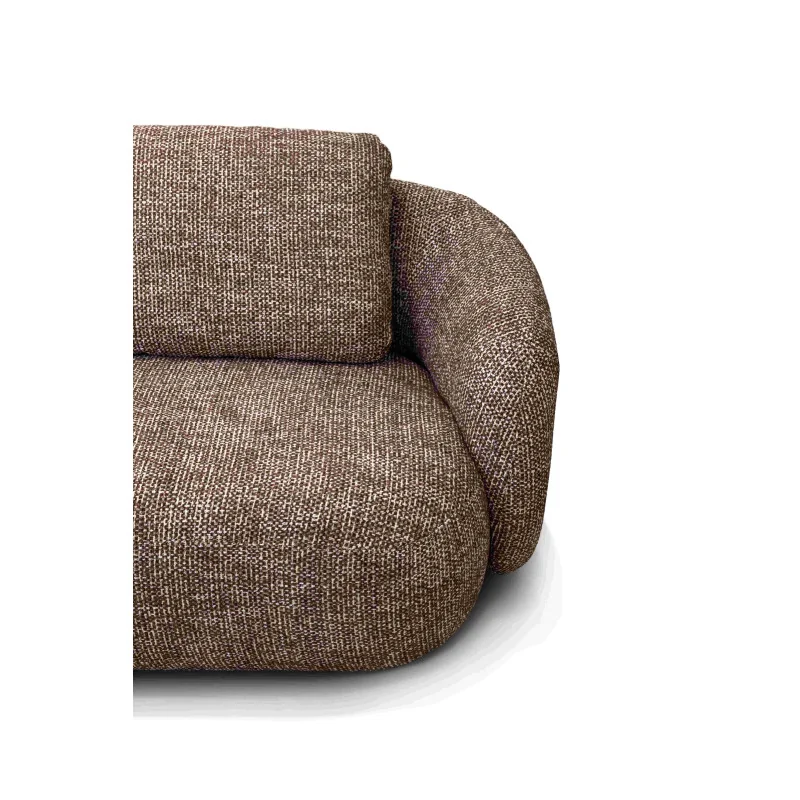 Corner sofa Domani open arm by Enrique Marti 256-292-328 x 256cm