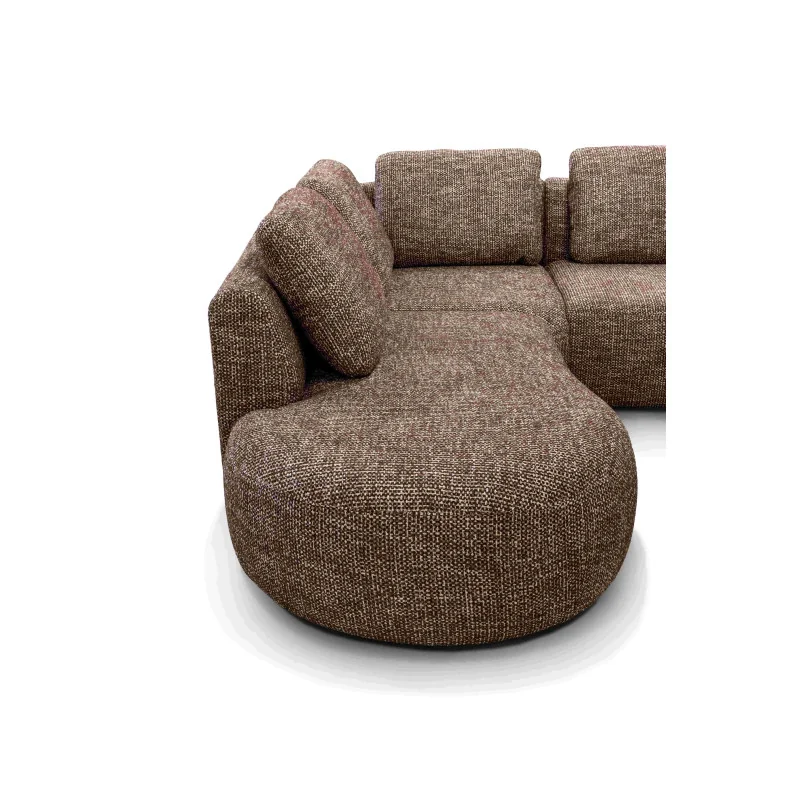 Corner sofa Domani open arm by Enrique Marti 256-292-328 x 256cm