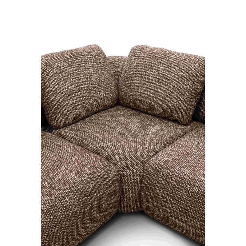Corner sofa Domani open arm by Enrique Marti 256-292-328 x 256cm