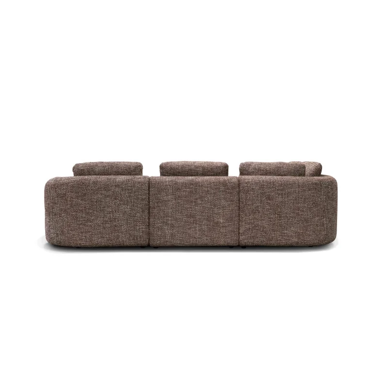 Corner sofa Domani open arm by Enrique Marti 256-292-328 x 256cm