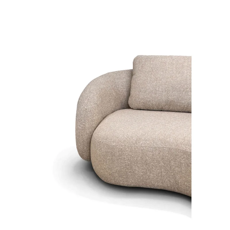 Sofa Domani by E.Marti Curved 45º edges 5-6 seater 360x138 & 410x170cm