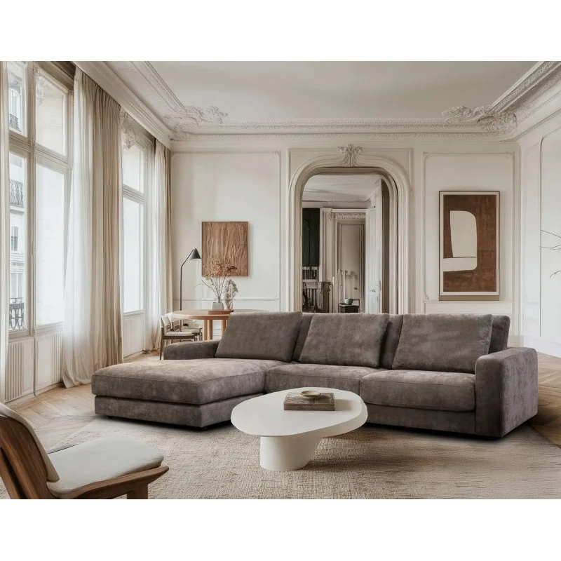 Corner Sofa modular Rio with Medium Recliner 260 - 285 - 320 x 170cm
