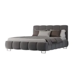 Bed Jaguar storage fabric of your choice for mattress 160-180 x 200cm