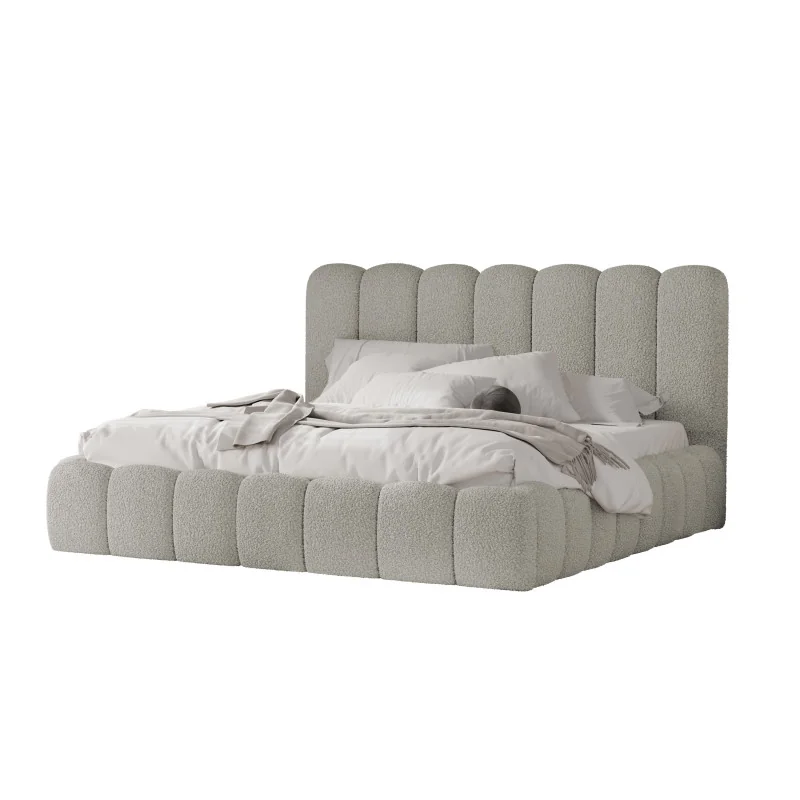 Bed Amber with fabric of your choice for mattress 160-180 x 200cm