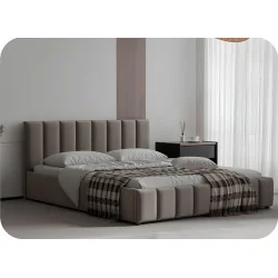 Bed Vegas storage fabric of your choice for mattress 160 - 180 x 200cm