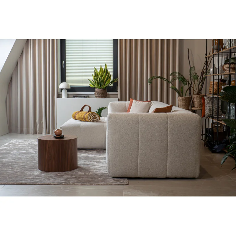 Corner sofa Belice Chaisel Quilted with recliner 300 x 180cm
