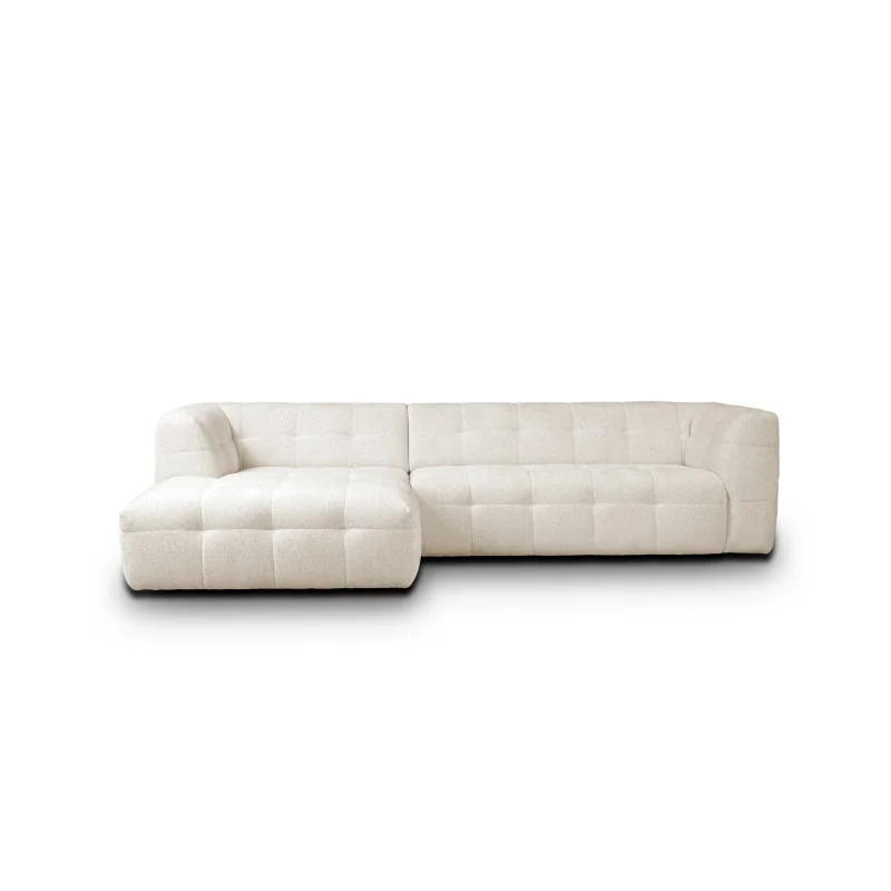 Corner sofa Belice Chaisel Quilted with recliner 300 x 180cm