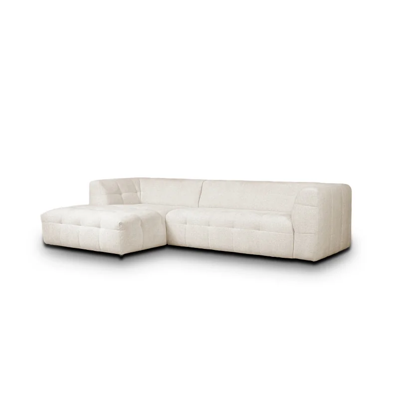 Corner sofa Belice Chaisel Quilted with recliner 300 x 180cm