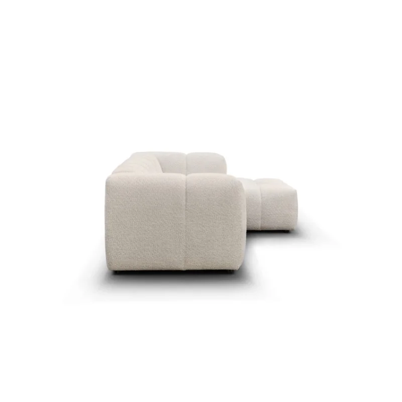 Corner sofa Nogaro Chaisel Quilted with recliner 260 x 165cm