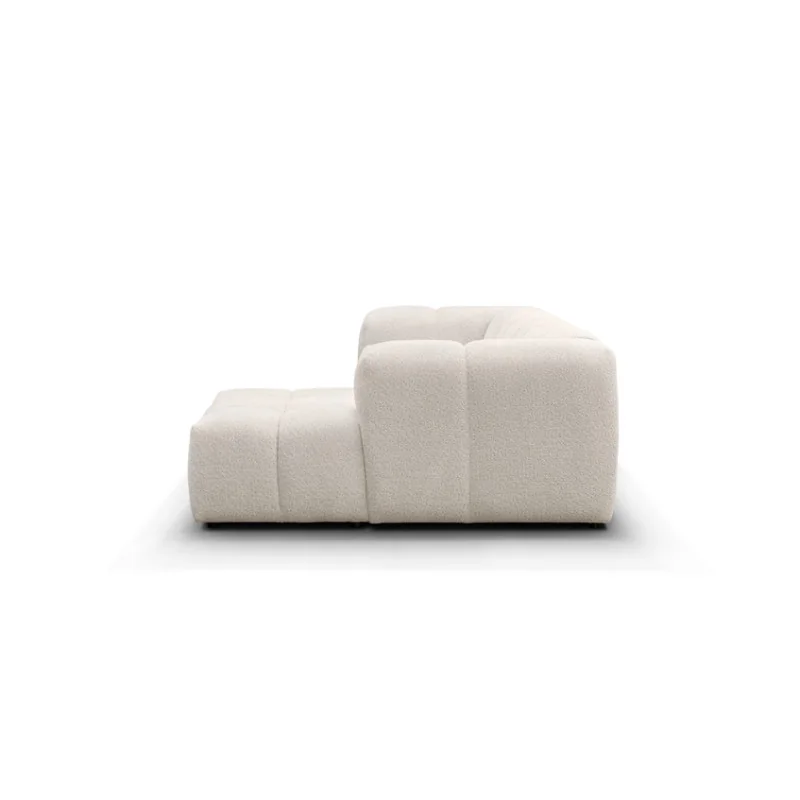 Corner sofa Nogaro Chaisel Quilted with recliner 260 x 165cm