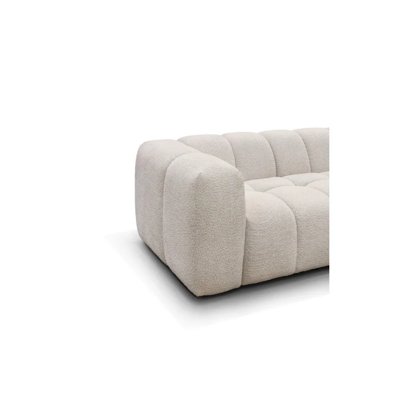 Corner sofa Nogaro Chaisel Quilted with recliner 260 x 165cm