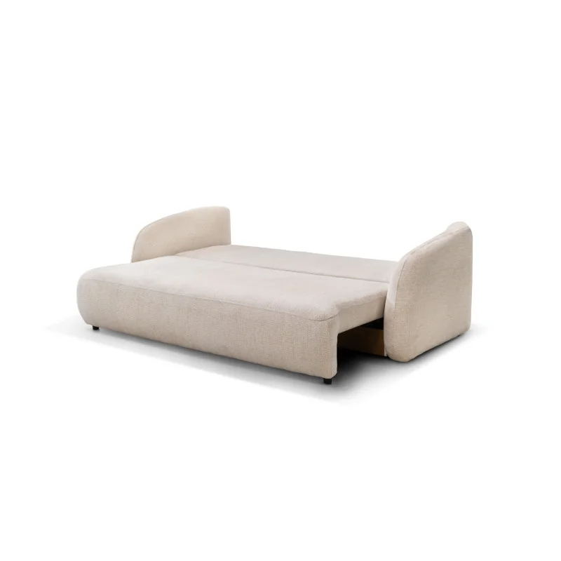 Sofa bed Porto with fabric of your choice and mattress 150 x 200cm