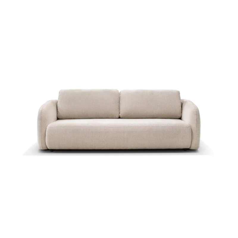 Sofa bed Porto with fabric of your choice and mattress 150 x 200cm