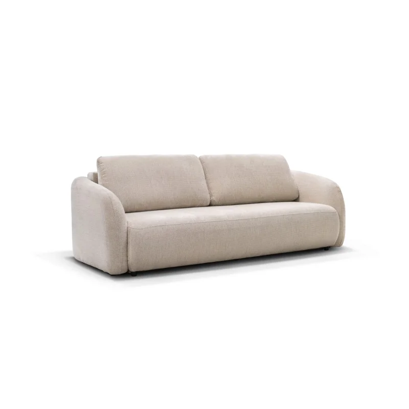 Sofa bed Porto with fabric of your choice and mattress 150 x 200cm