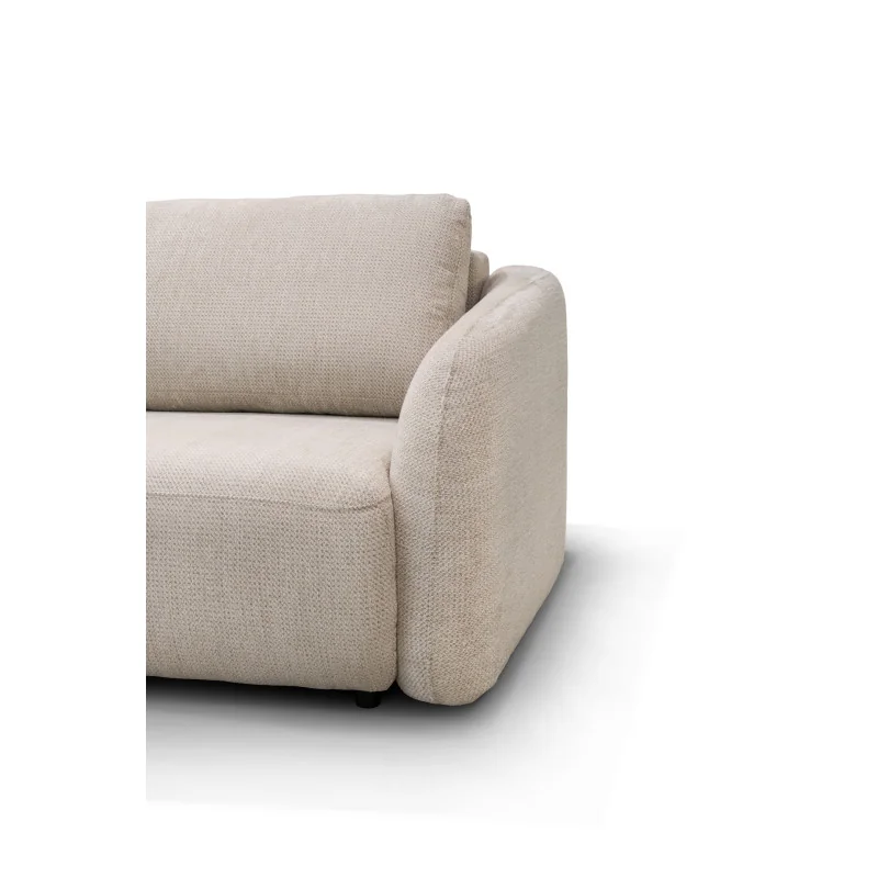 Sofa bed Porto with fabric of your choice and mattress 150 x 200cm